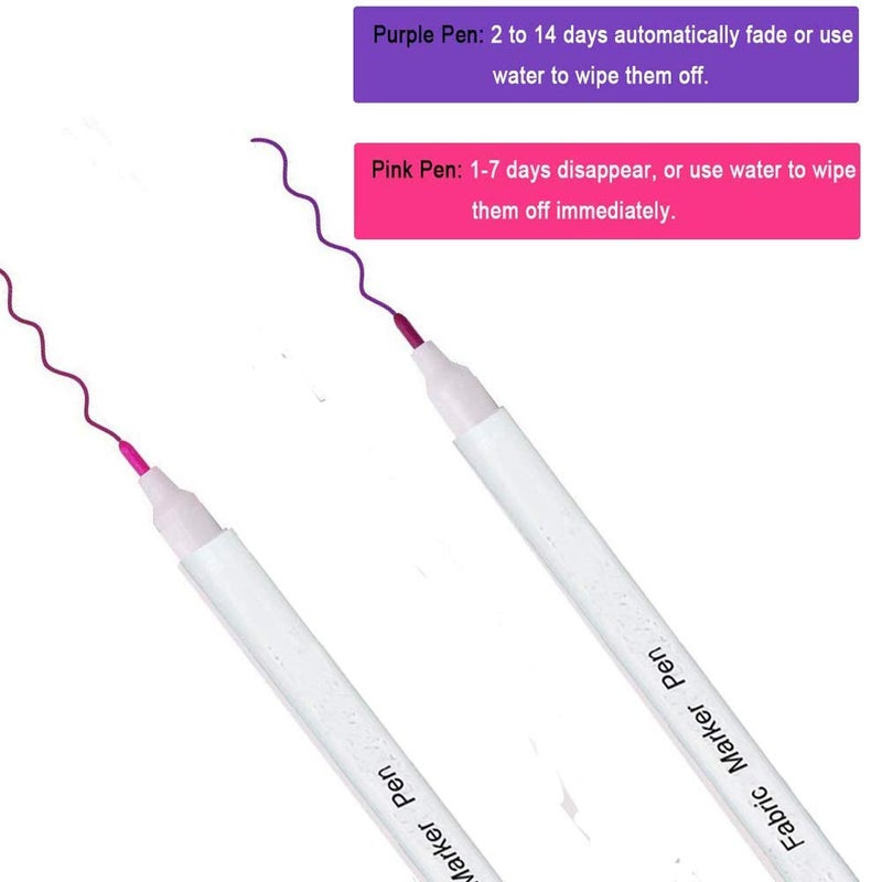 Y-Axis Punch Needle Embroidery Cloth 1 Yard (53.9 in. by 35.8In.) 100% Cotton, with 2 Fabric Marker Pens - Image 3